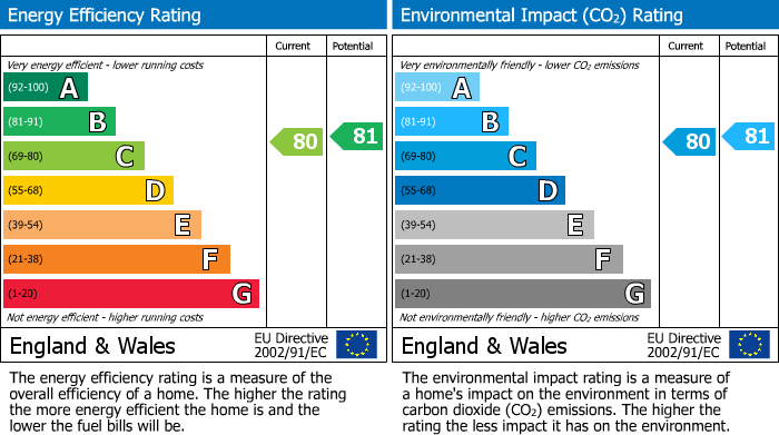 EPC Graph for Thornhill Avenue, Belper