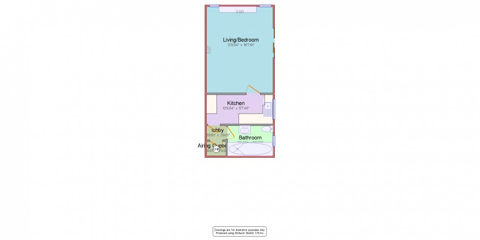 Floorplan for Chapel Street, Ripley