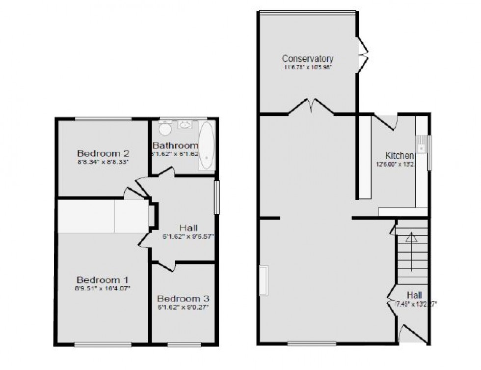 Floorplan for Summerfields Way, Ilkeston