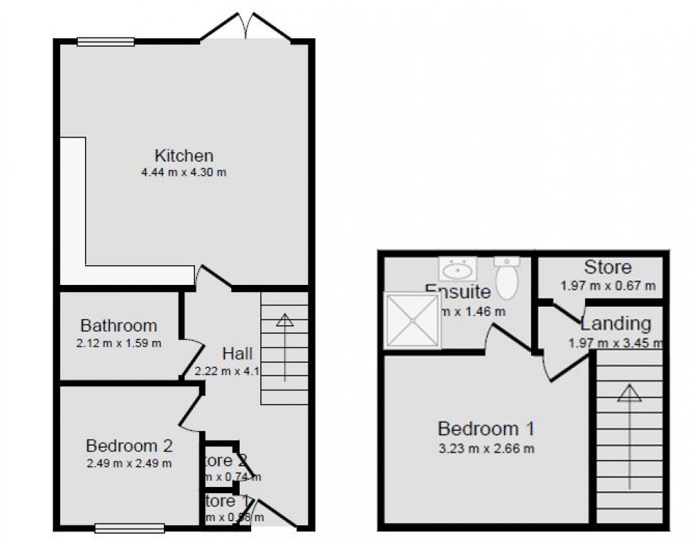 Floorplan for Thornton Way, Belper