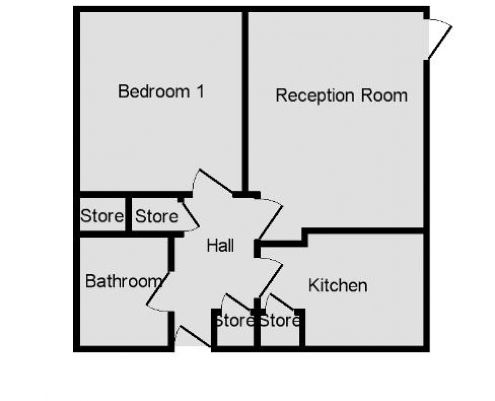 Floorplan for Kedleston Court, Norbury Close, Allestree, Derby