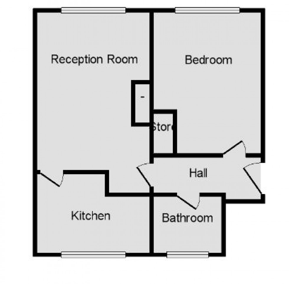 Floorplan for Chestnut Court, Pinxton