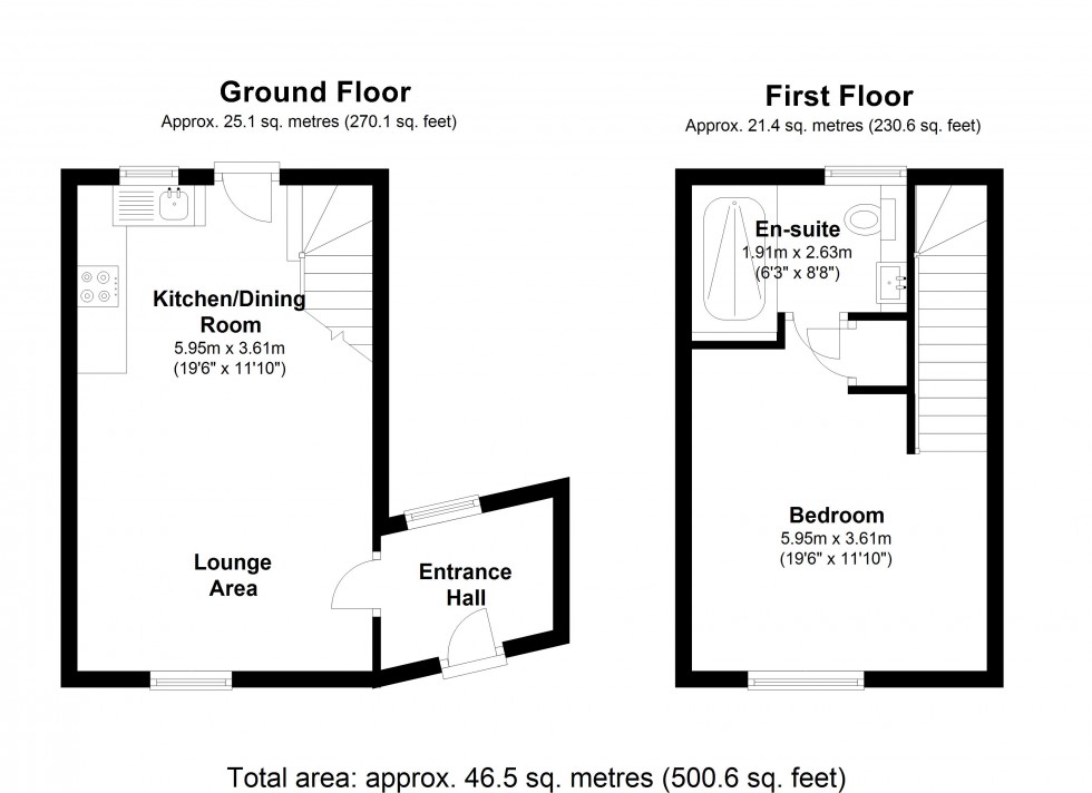 Floorplan for Shaw Lane, Milford