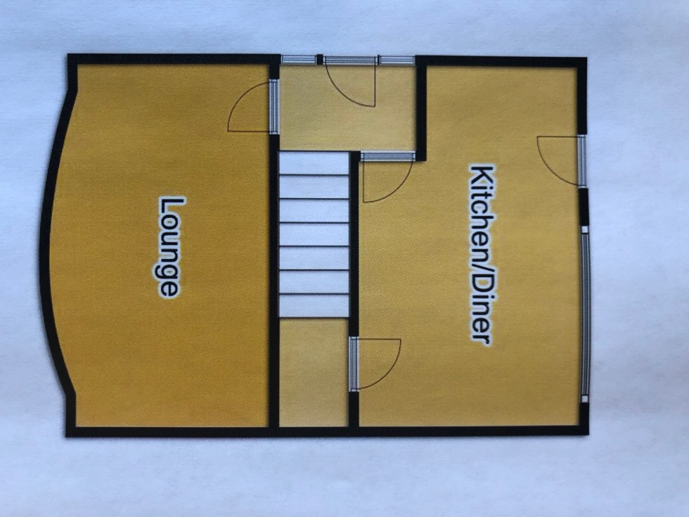 Floorplan for Melbourne Close, Mickleover