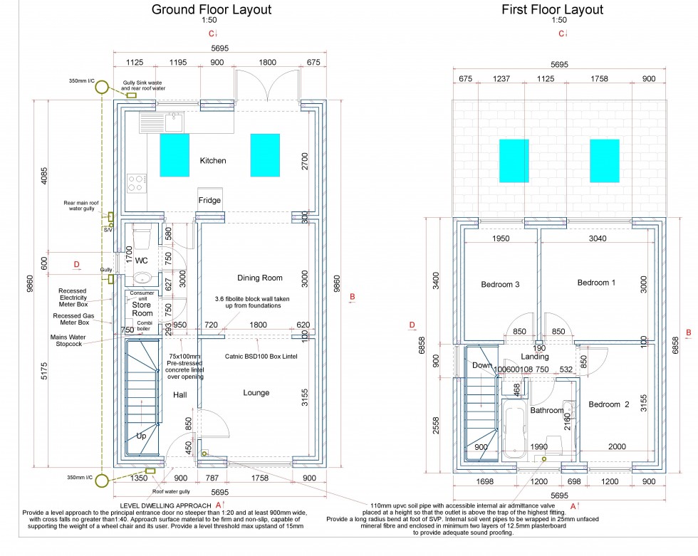 Floorplan for Lewiston Road, Chaddesden